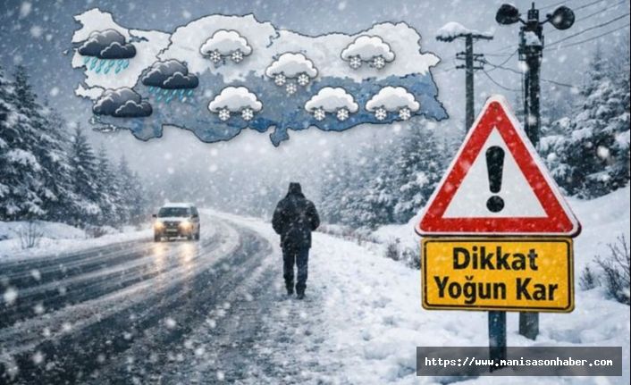 Yurt Genelinde Yağış ve Soğuk Hava Alarmı: Birçok İlde Yoğun Kar Bekleniyor