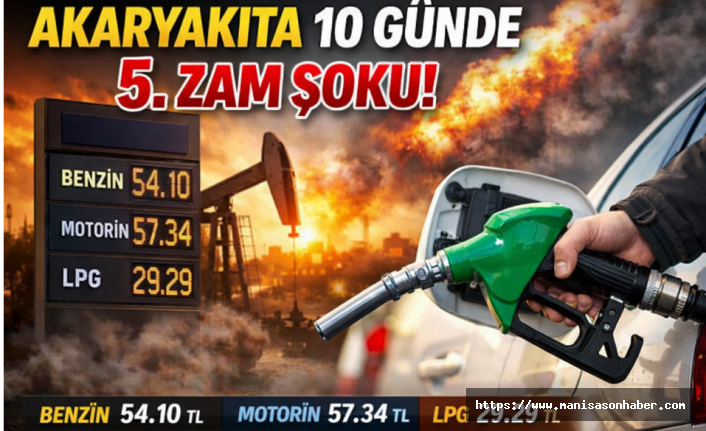 Akaryakıta Zam Üstüne Zam: 10 Günde 5’inci Artış Yolda