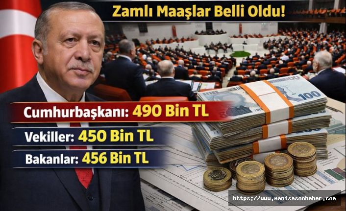 Memur zammı Meclis’e de yansıdı: Üst düzey devlet maaşları yeniden belirlendi