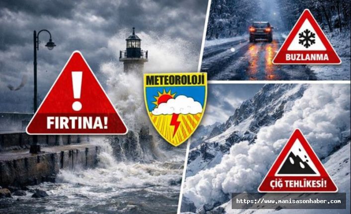Meteoroloji’den Çok Bölgeli Uyarı: Fırtına, Don ve Çığ Riski Kapıda