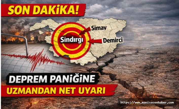 Sındırgı’daki Depremler Simav ve Demirci’ye Sıçrar mı? Uzmanından Net Açıklama Geldi
