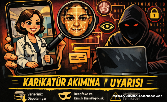 Dijital Yüzünüz Kimin Elinde? Karikatür Akımına Siber Güvenlik Uyarısı
