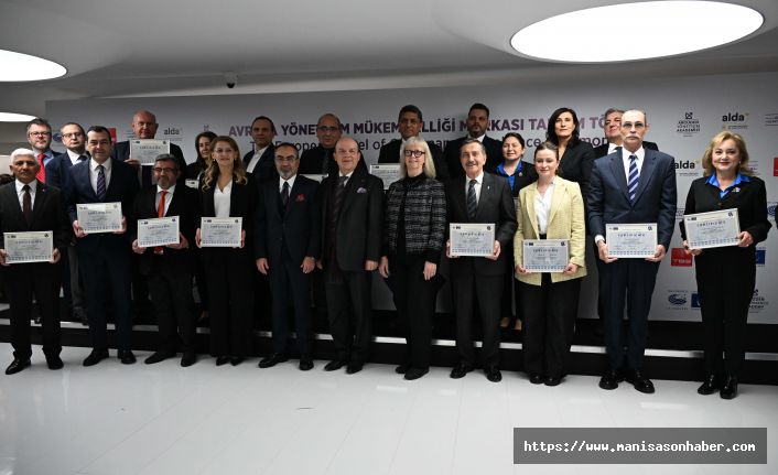 Manisa Büyükşehir, Avrupa Yönetişim Mükemmelliği Markası’nı Kazandı