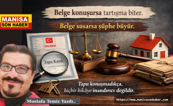 Not Satarak Başlayan Hikâye, Tapuda Tıkanır mı? / Mustafa Temiz Yazdı...