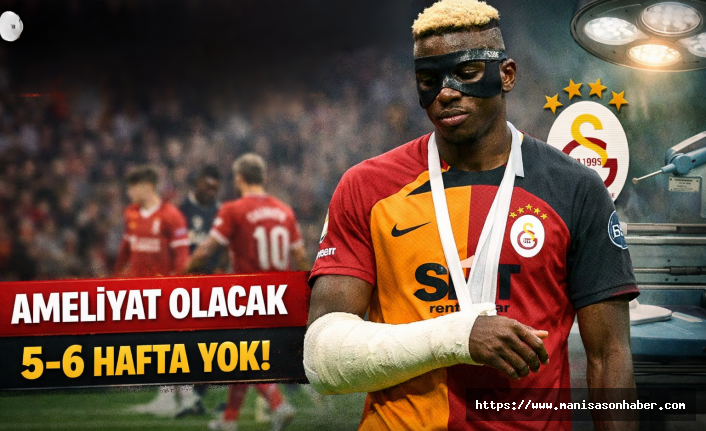 Osimhen’den Galatasaray’a Kötü Haber: Ameliyat Olacak, Sahalardan Uzak Kalacak