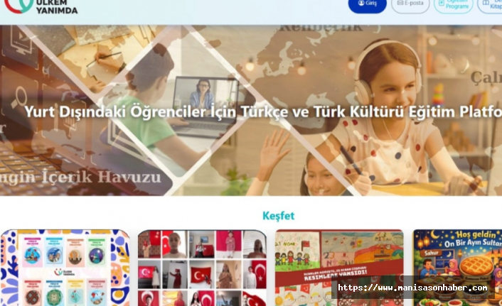 “Ülkem Yanımda” Platformu ile Yurt Dışındaki Türk Çocuklarına Türkçe ve Kültür Eğitimi