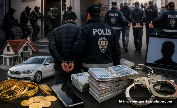 24 İlde Dev Dolandırıcılık Operasyonu: 936 Milyon TL’lik Vurgun Ortaya Çıkarıldı