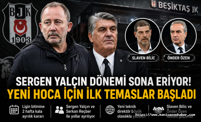 Beşiktaş’ta Sergen Yalçın Dönemi Sona Eriyor! Yeni Hoca İçin İlk Temaslar Başladı