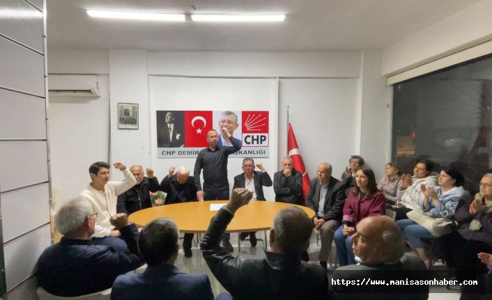 CHP’den “Mutlak Butlan” Kararına Demirci’de Tepki: “Baba Ocağımızı Terk Etmeyeceğiz”