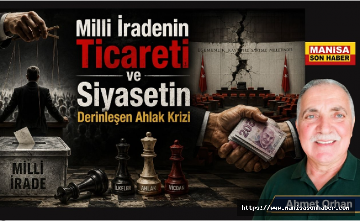 Milli İradenin Ticareti ve Siyasetin Derinleşen Ahlak Krizi / Ahmet Orhan Yazdı...