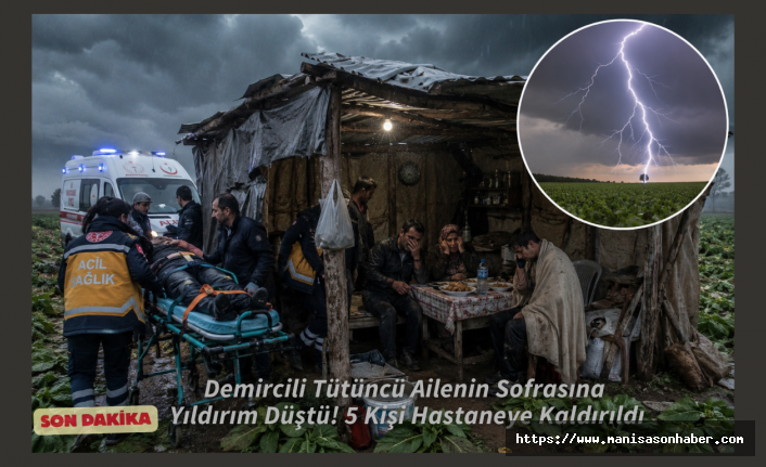 SON DAKİKA ! Demircili Tütüncü Ailenin Sofrasına Yıldırım Düştü! 5 Kişi Hastaneye Kaldırıldı