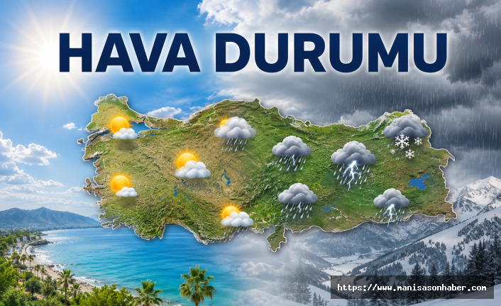 Türkiye Genelinde Hava Parçalı Bulutlu: Doğu Bölgelerinde Sağanak Bekleniyor