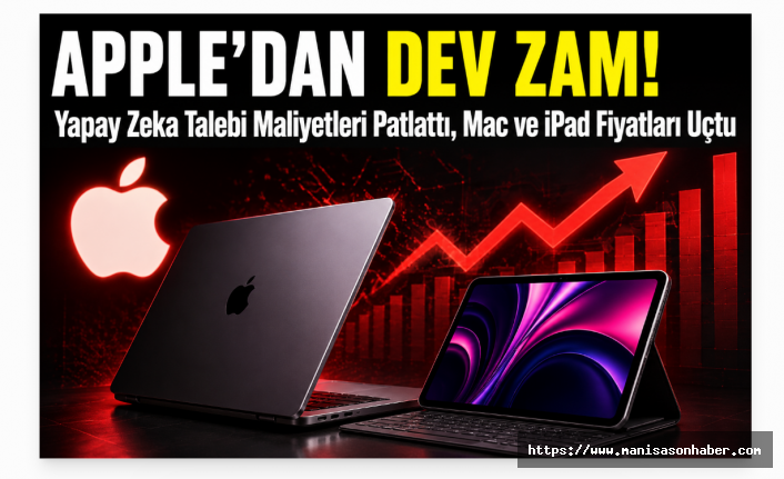 Apple’dan Zam Kararı: Yapay Zeka Talebi Maliyeti Patlattı, Mac ve iPad Fiyatları Uçtu