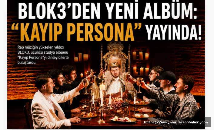 BLOK3’ten Yeni Albüm: “Kayıp Persona” Dijital Platformlarda Yayında