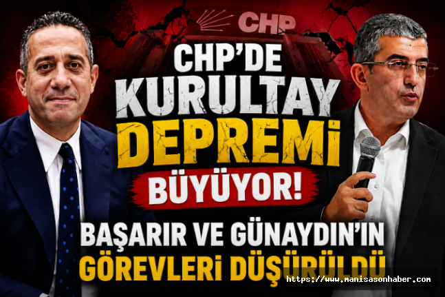 CHP'de Kurultay Depremi Büyüyor: Başarır ve Günaydın'ın Görevleri Düşürüldü