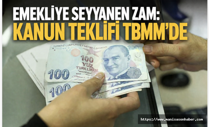 Emekliye Seyyanen Zam İçin Kanun Teklifi TBMM'de: Memur Emeklilerine Ek Ödeme Düzenlemesi Gündemde