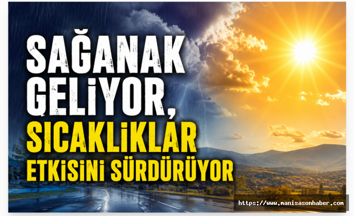 Meteoroloji Uyardı: Sağanak Geliyor, Sıcaklıklar Etkisini Sürdürüyor