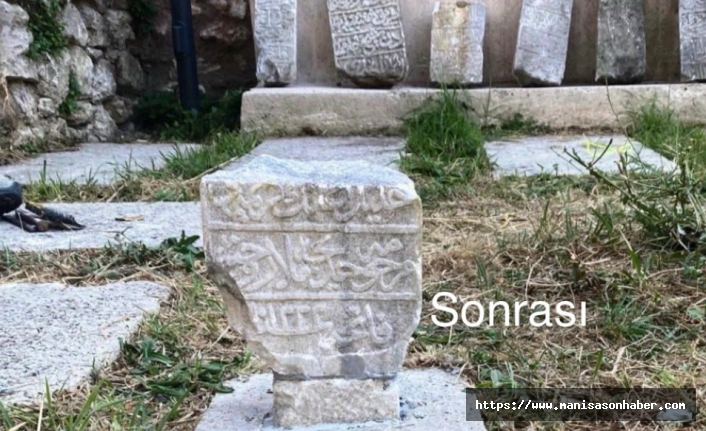 İstanbul'da tarihi mezar taşlarına saldırı sonrası restorasyon
