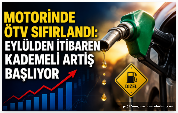 Motorinde ÖTV Sıfırlandı: Eylülden İtibaren Kademeli Artış Başlıyor