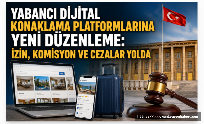 Yabancı Dijital Konaklama Platformlarına Yeni Düzenleme: İzin, Temsilcilik ve Yüzde 17 Komisyon Sınırı