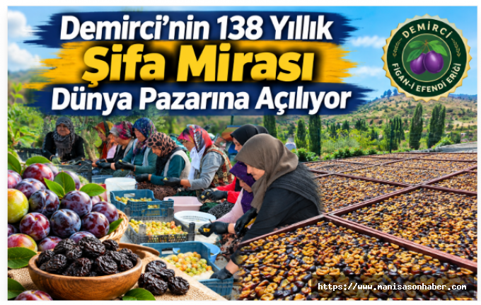 Demirci’nin 138 Yıllık Şifa Mirası Dünya Pazarına Açılıyor