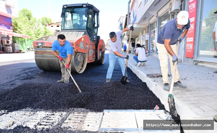 Manisa Seledi de  yılların yol sorunu çözülüyor