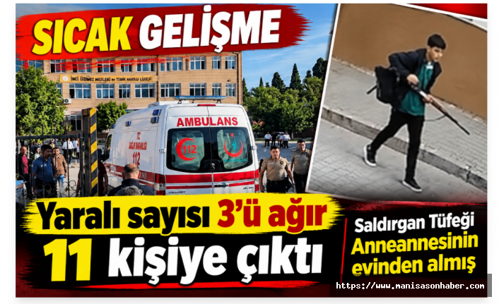 "SICAK GELİŞME" " Yaralı sayısı 3'ü ağır 11 kişiye çıktı"
