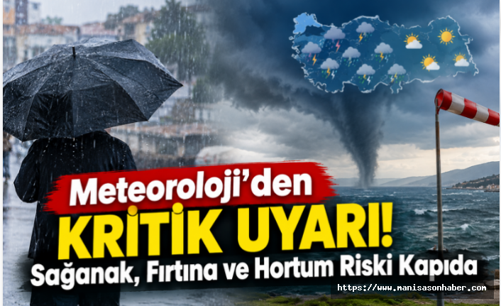 Meteoroloji’den Kritik Uyarı! Sağanak, Fırtına ve Hortum Riski Kapıda
