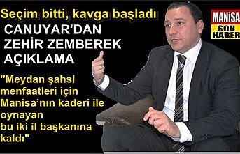 Manisa'da seçim bitti, kavga başladı