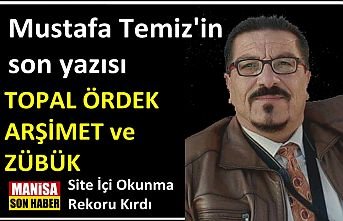 Mustafa Temiz'in son yazısı okunma rekoru kırdı