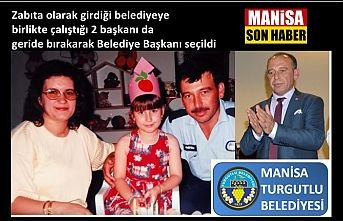 Zabıta olduğu belediyeye şimdi  başkan seçildi