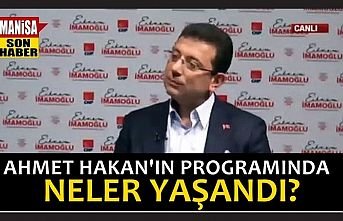 Ahmet Hakan'ın programında neler yaşandı?
