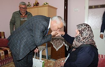 Başkan Bilgin Anneler Gününde Şehit Annelerini Unutmadı