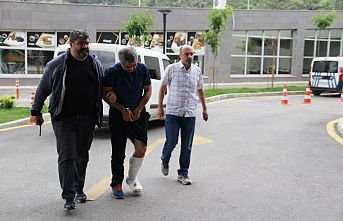 Taciz iddiasıyla vurulan emekli polis adliyeye sevk edildi