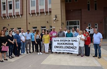Manisa'da su zammı mahkemeye taşındı