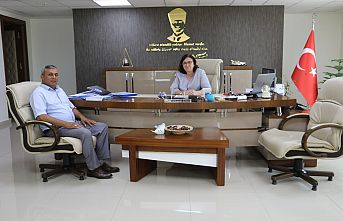 Tekeler Muhtarı Genel Müdür Başaran’ı Ziyaret Etti