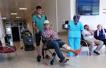 Demircili acemi kasaplar işbaşındaydı