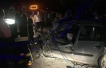 Gördes-Demirci yolunda meydana gelen kazada şok gelişme...!