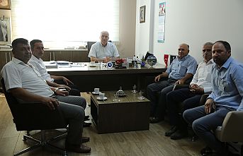 Demircili Muhtarlardan Büyükşehire Ziyaret