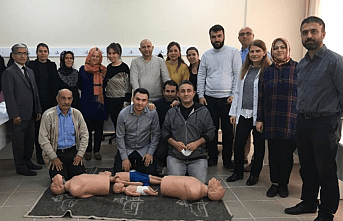 Milli Eğitim Çalışanı 13 Kursiyer İlk Yardımcı Oldu