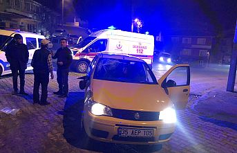 Bisiklet ve Otomobil çarpıştı 1 kişi yaralandı