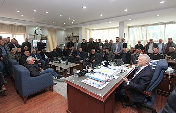 Saruhanlı, Başkan Bilgin'e Sahip Çıktı
