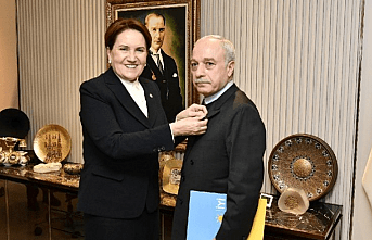 Emekli Albay Sarızeybek İYİ Parti saflarına katıldı