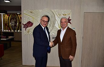Zeki Bilgin'den Başkan Ergün'e Ziyaret