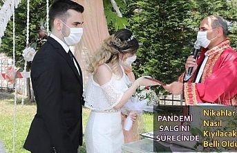 Koronavirüs tedbirli nikahlar nasıl kıyılacak?