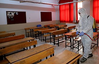 Saruhanlı Belediyesi Okulları Dezenfekte Etti