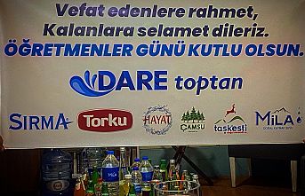 DARE Toptan öğretmenleri unutmadı...
