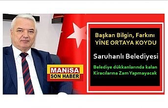 Saruhanlı Belediyesi, Kiracılarına Zam Yapmayacak