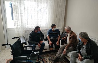 Engelli Vatandaşın Feryadına Başkan Bilgin Yetişti