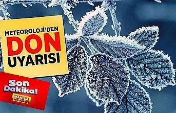 SON DAKİKA! Dikkat bu gece don var!